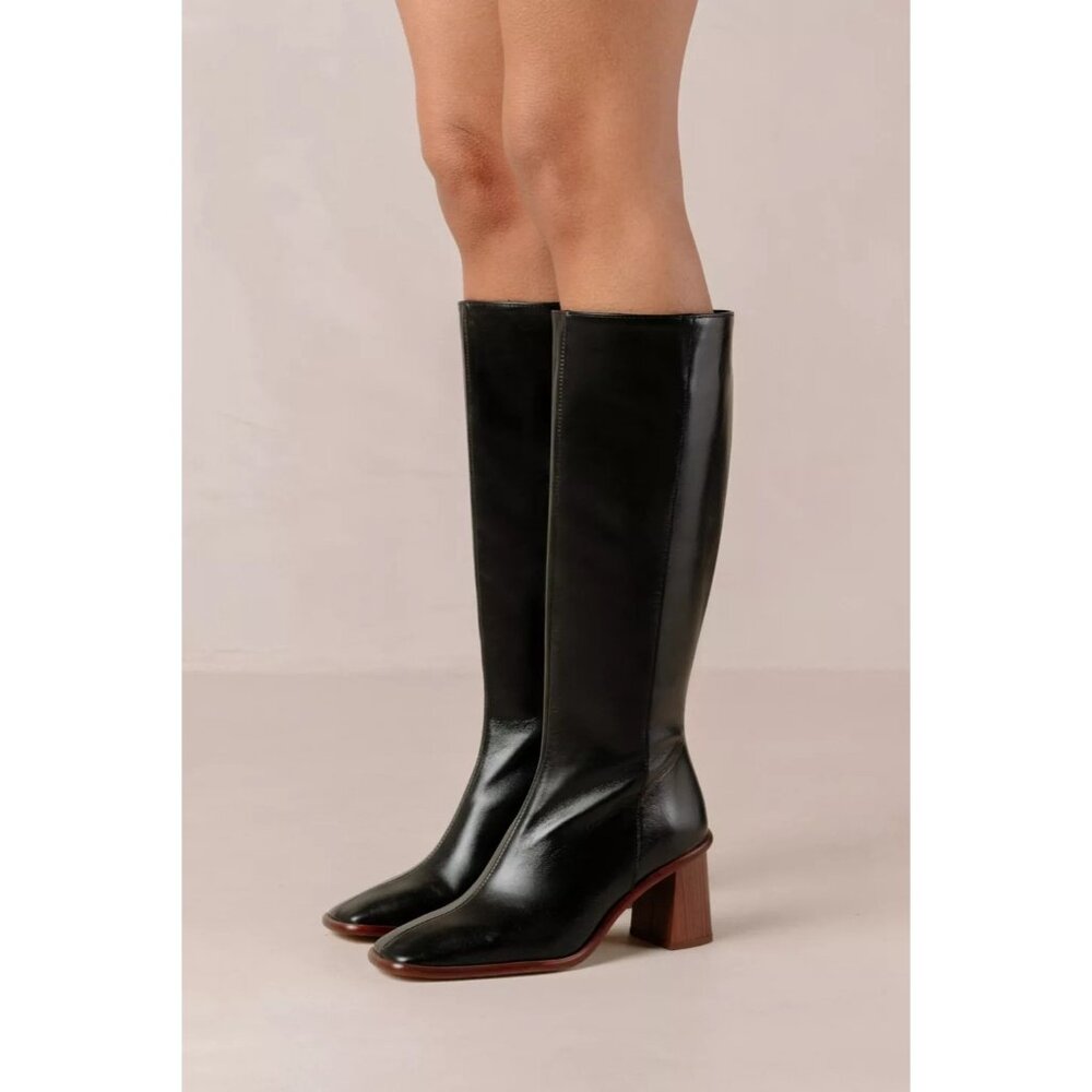 ALOHAS Black Knee-High Boots